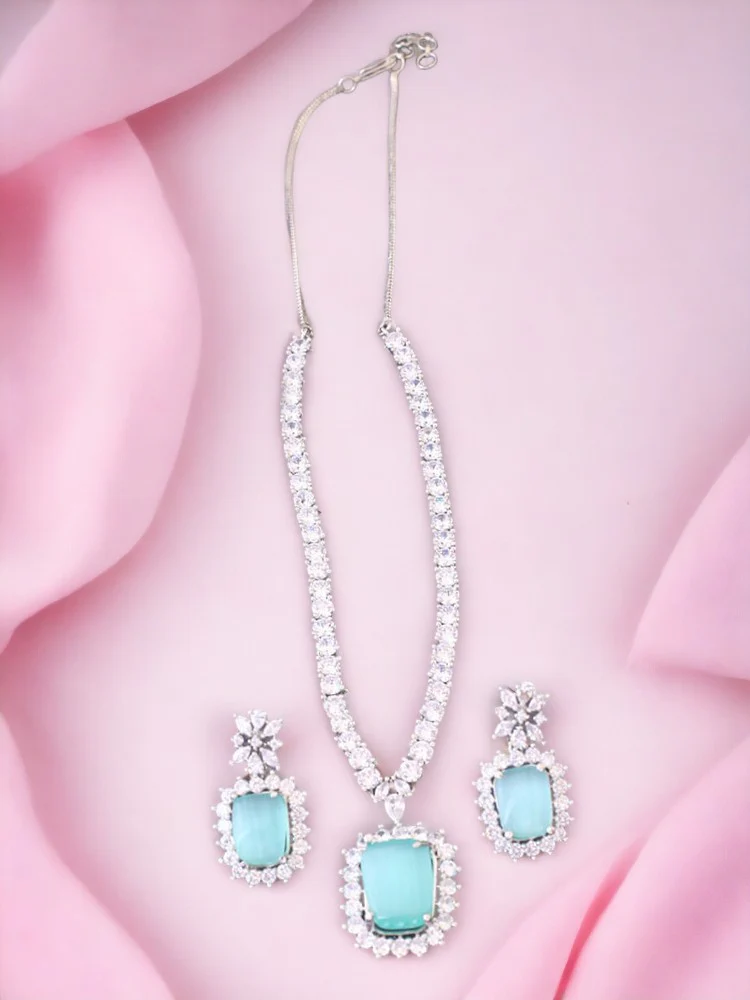 Mint Kaitlyn Pendant Set - Image 2