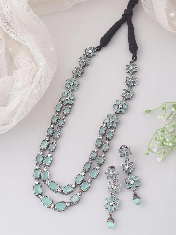 Mint Louise Jewellery Set - Image 2