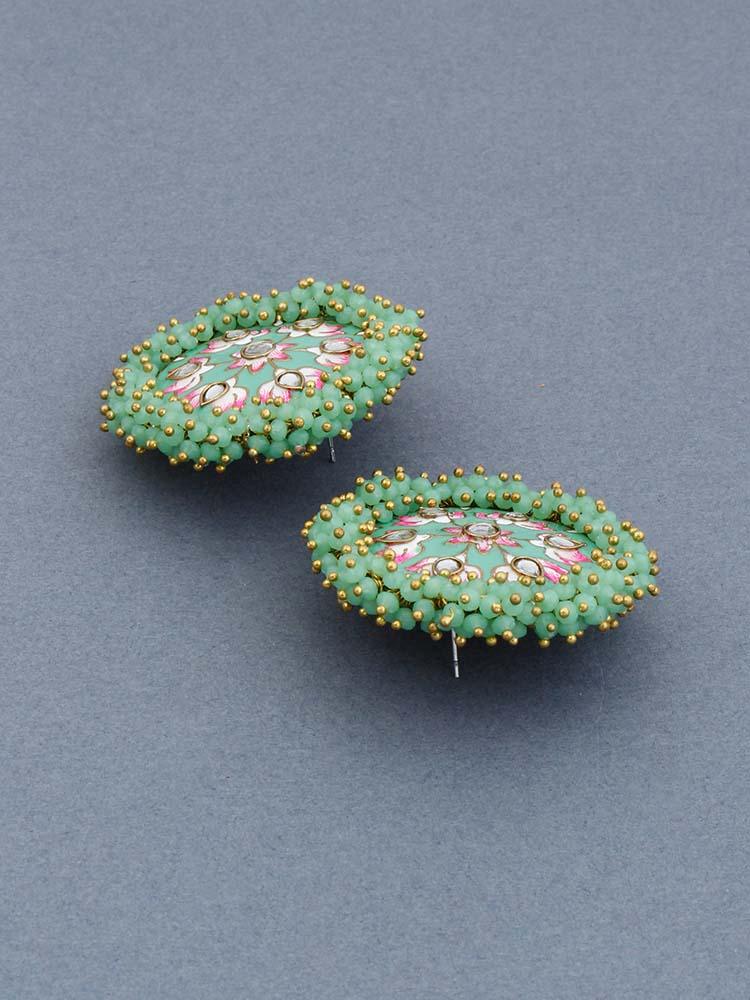 Mint Nakul Studs - EOSS - Image 3