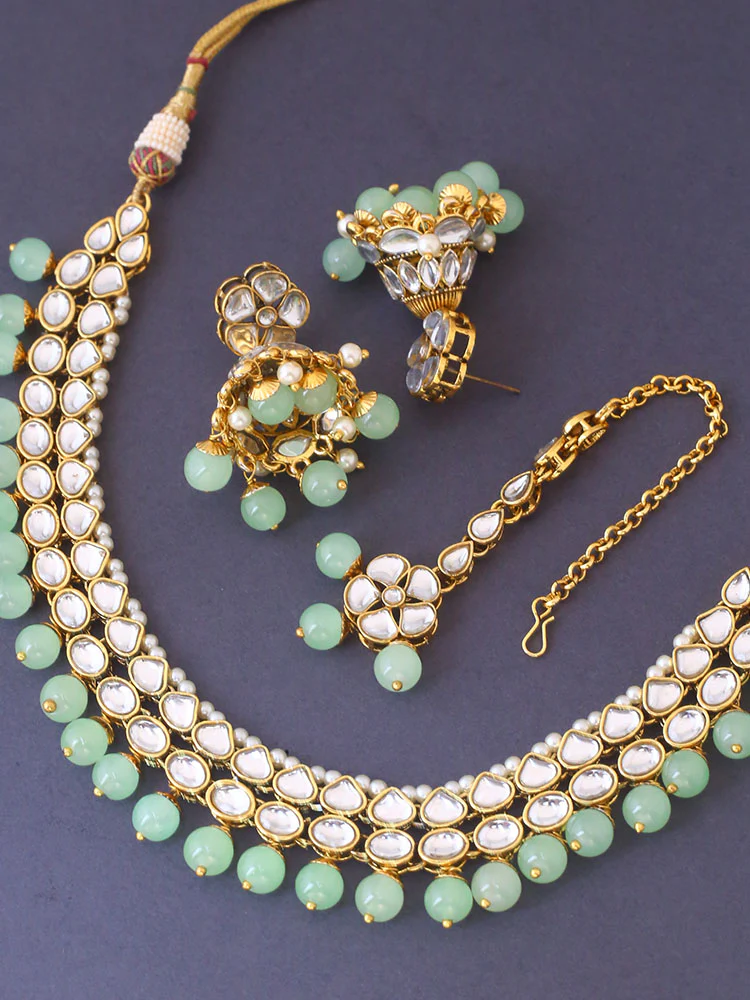 Mint Nihara Jewellery Set - Image 4