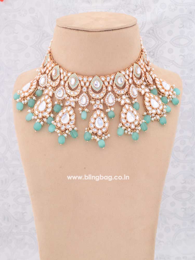 Mint Panjurli Jewellery Set - Image 2