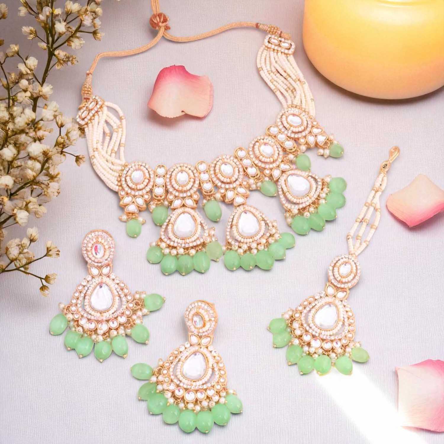 Mint Rumani Jewellery Set - EOSS - Image 3