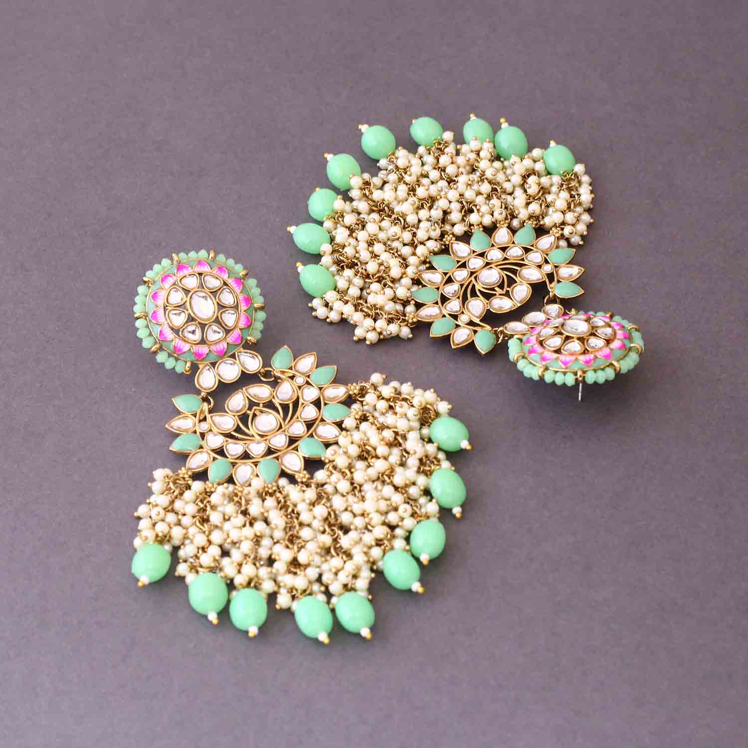 Mint Shalani Chandbalis - Image 4