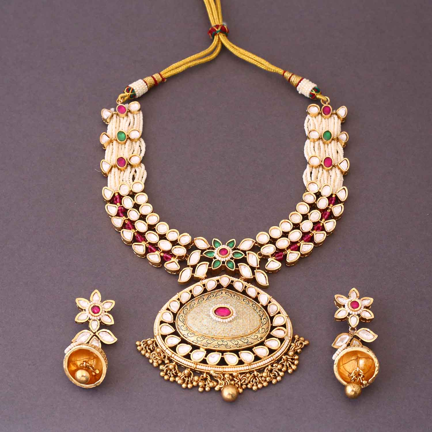 Multicolor Aaravi Rajwadi Set - Image 4