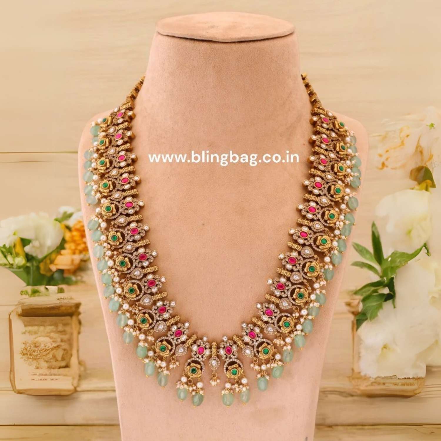 Multicolor Adelheid Victorian Necklace - New Arrival - Image 2