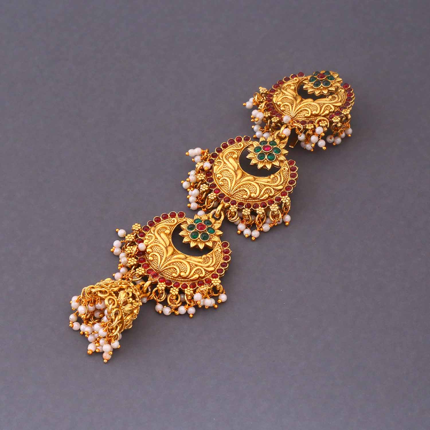Multicolor Balvika Hair Chooti - Image 4