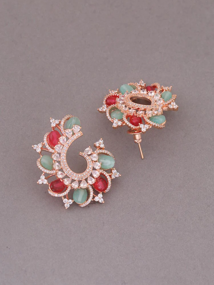 Multicolor Cronos Zirconia Studs - EOSS - Image 3