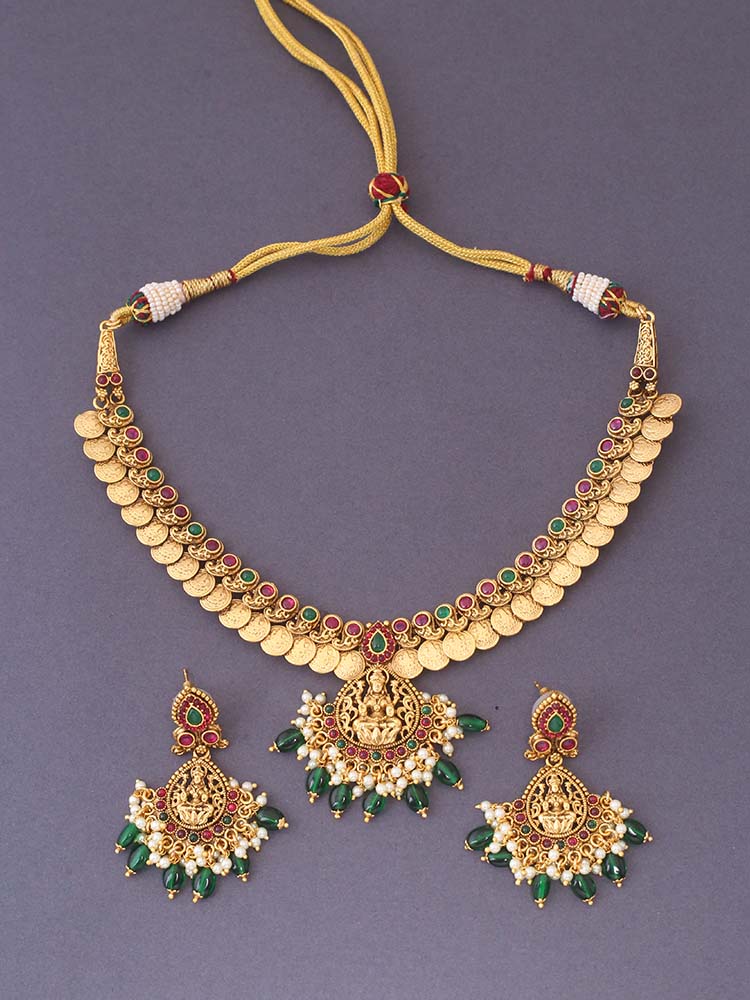 Multicolor Deveshi Jewellery Set - Image 3