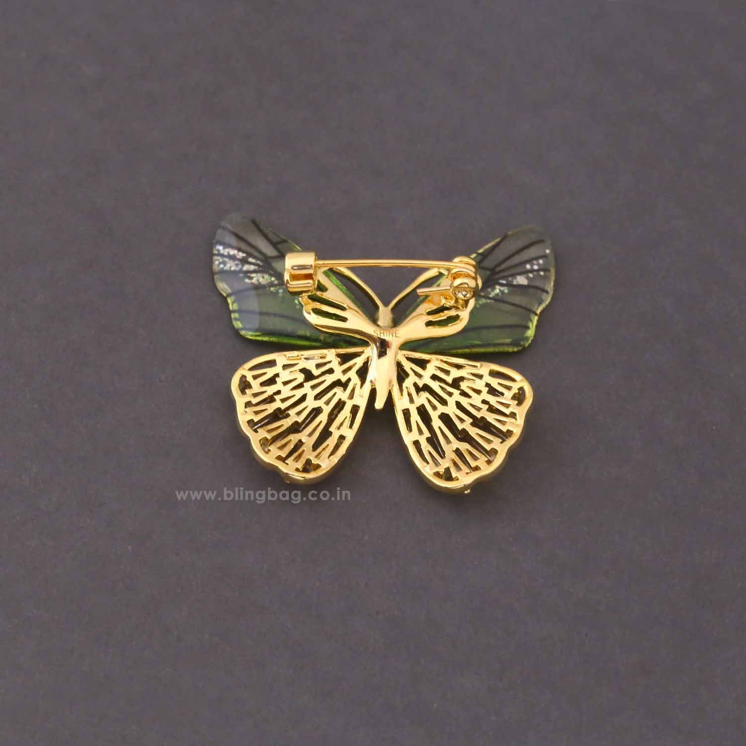 Multicolor Flutter Fly Brooch - Image 5