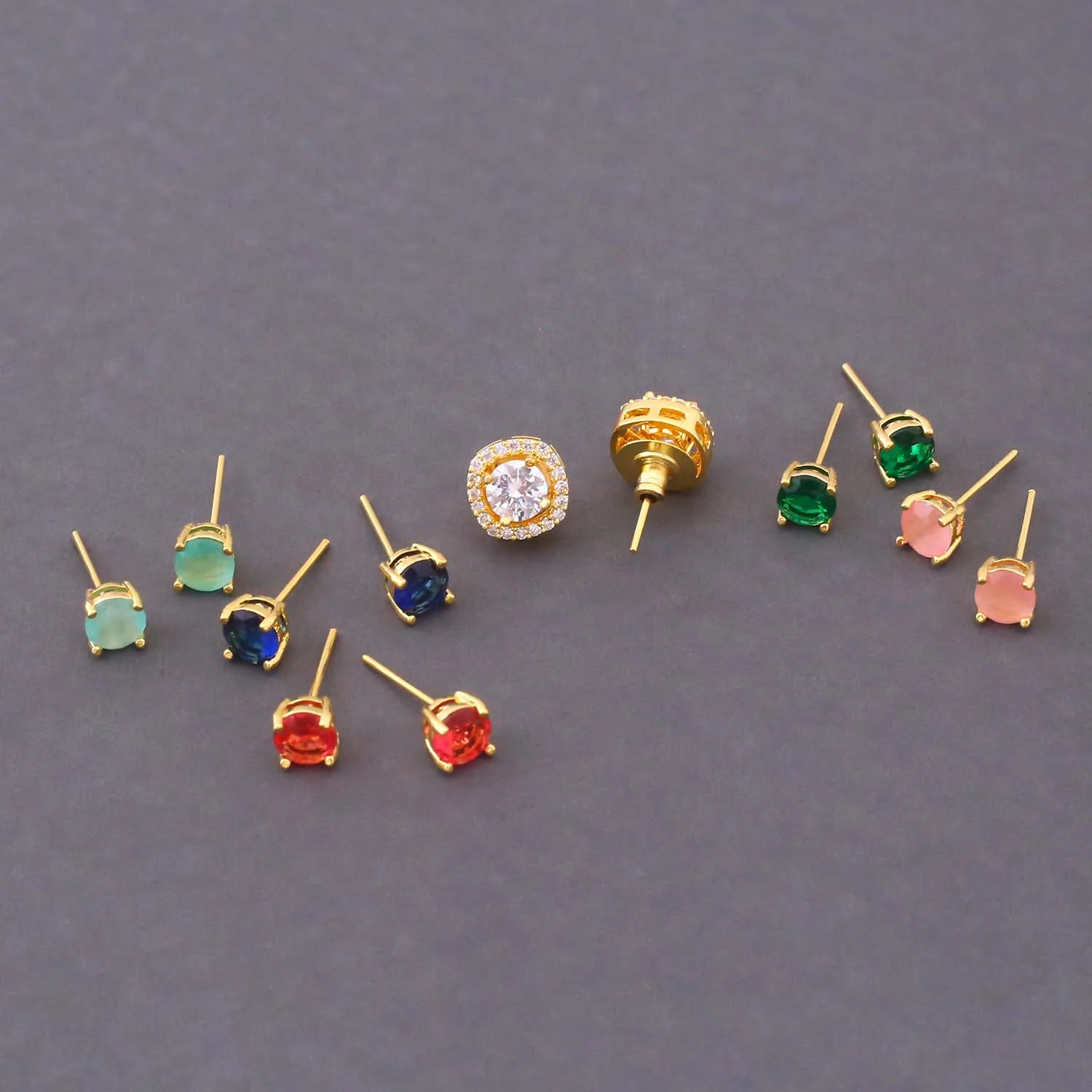 Multicolor Iskra Color Changeable Studs - Image 4