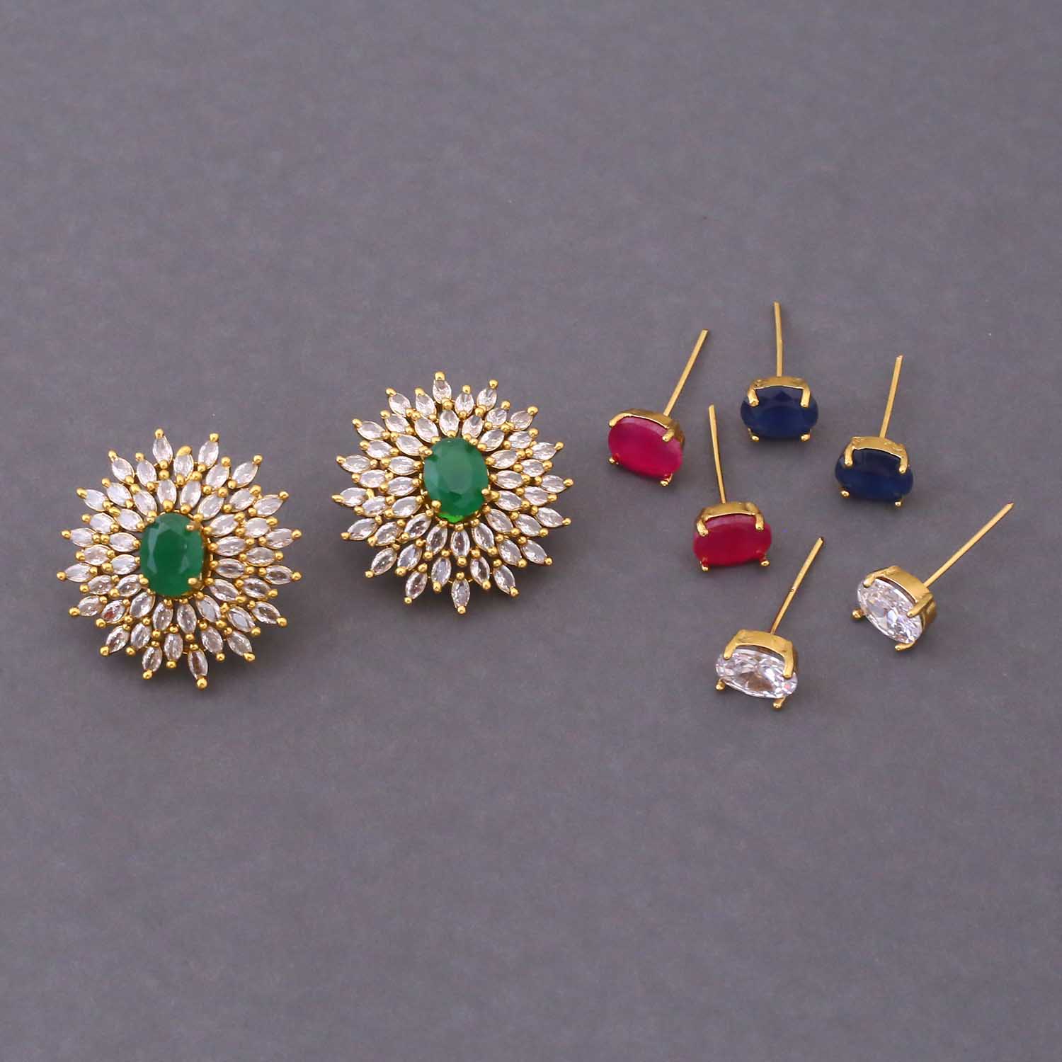 Multicolor Izolda Color Changeable Studs - Image 3