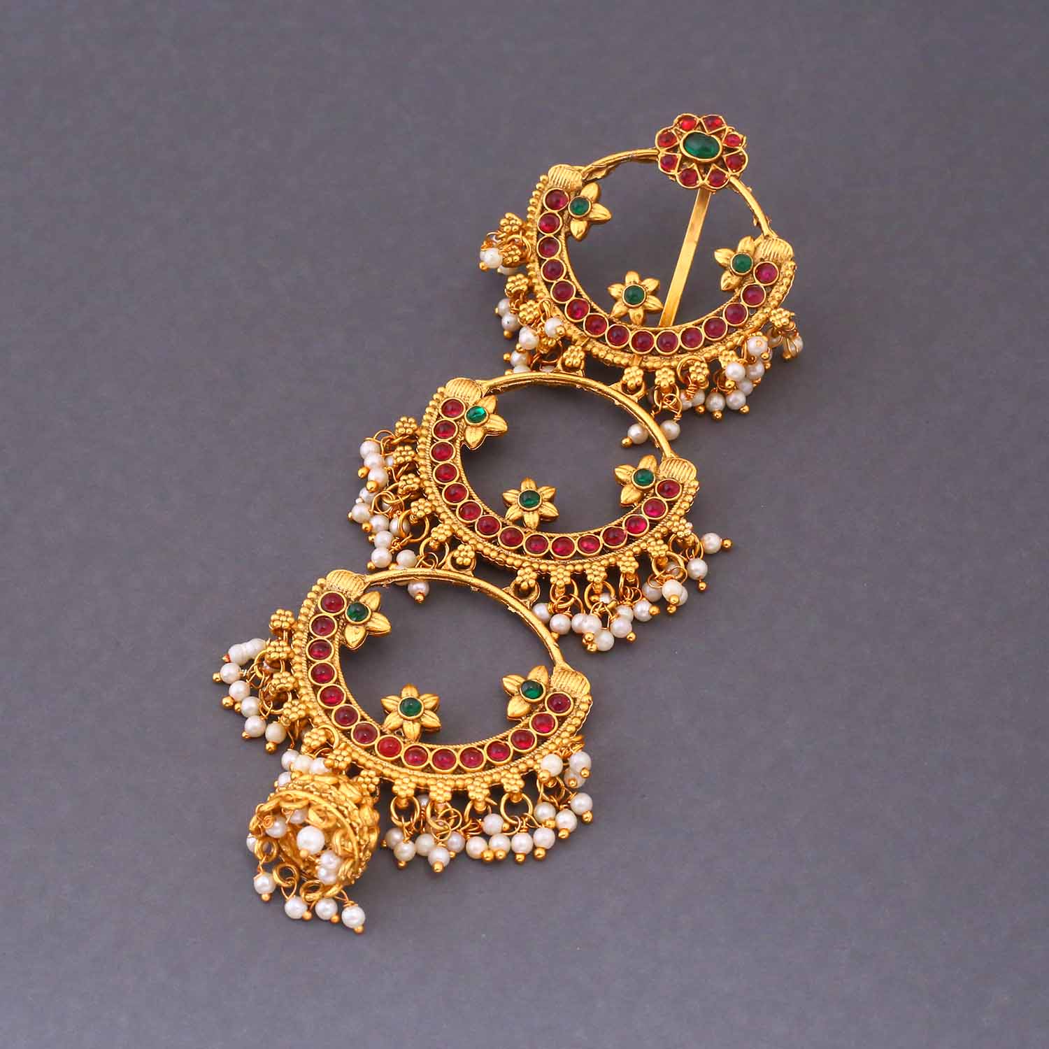 Multicolor Krishaya Hair Chooti - Image 4