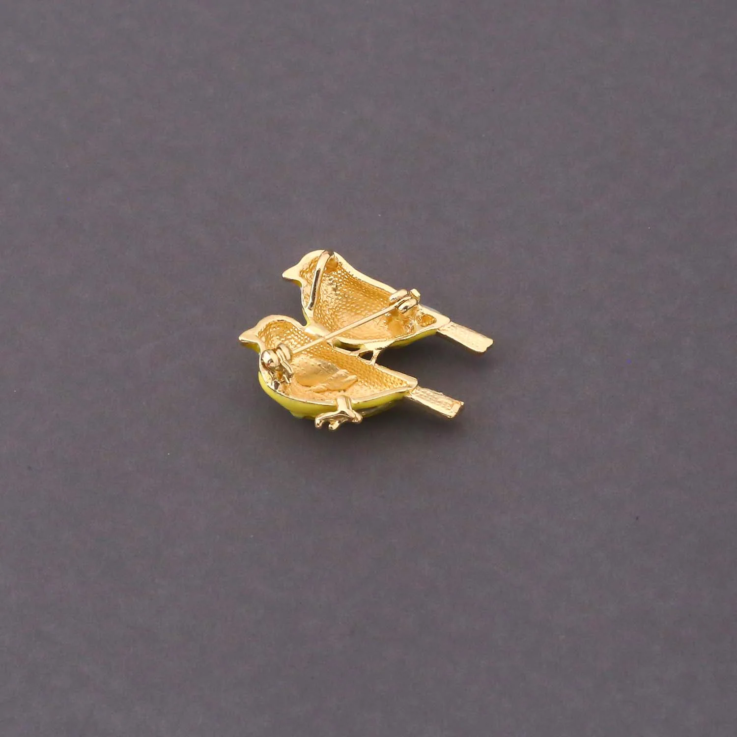 Multicolor Love Birds Brooch - Image 5
