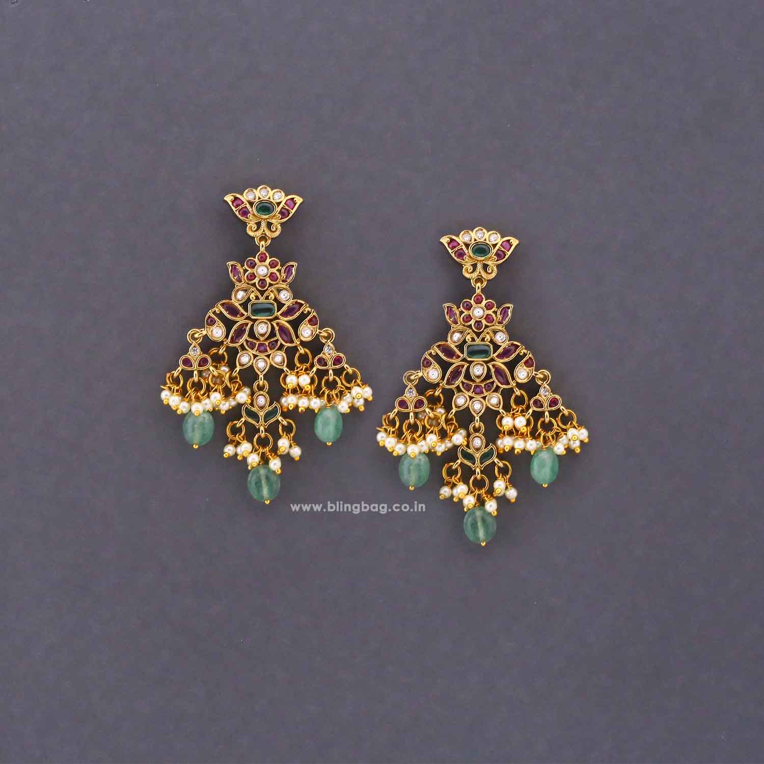 Multicolor Maitree Danglers - Image 3