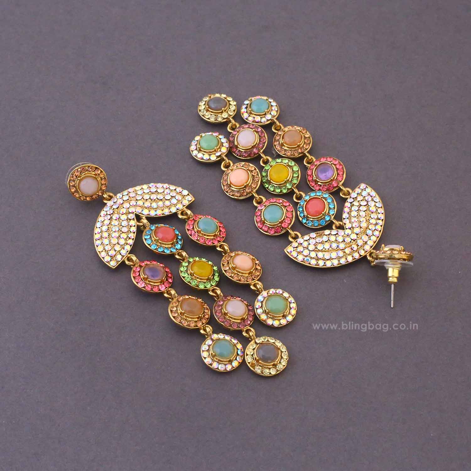 Multicolor Mayavi Danglers - Image 4