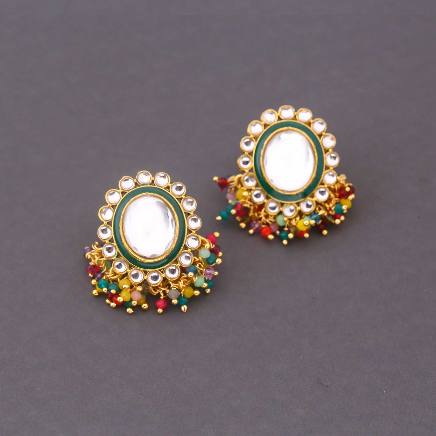 Multicolor Neekita Studs - Image 3