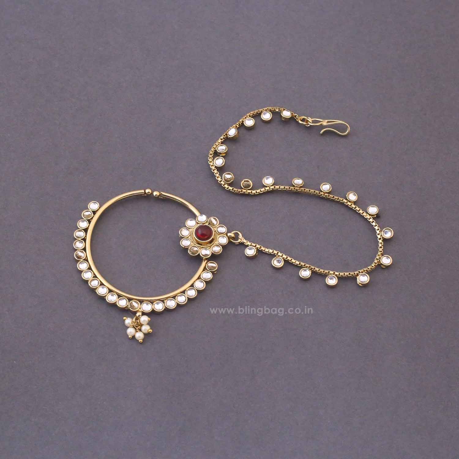 Multicolor Parineeta Bridal Jewellery Set - Image 9
