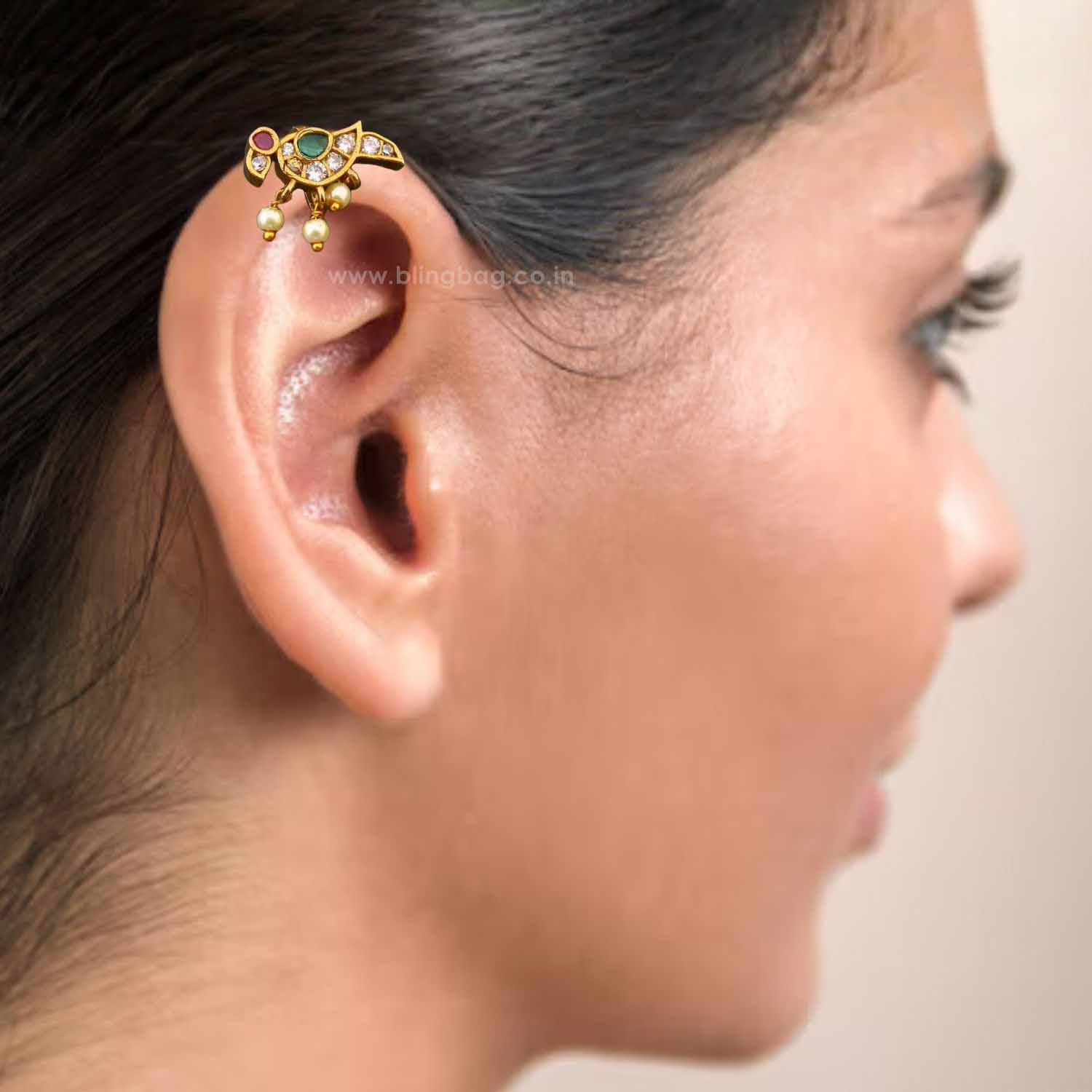Multicolor Riya Bugadi Earrings - Image 2