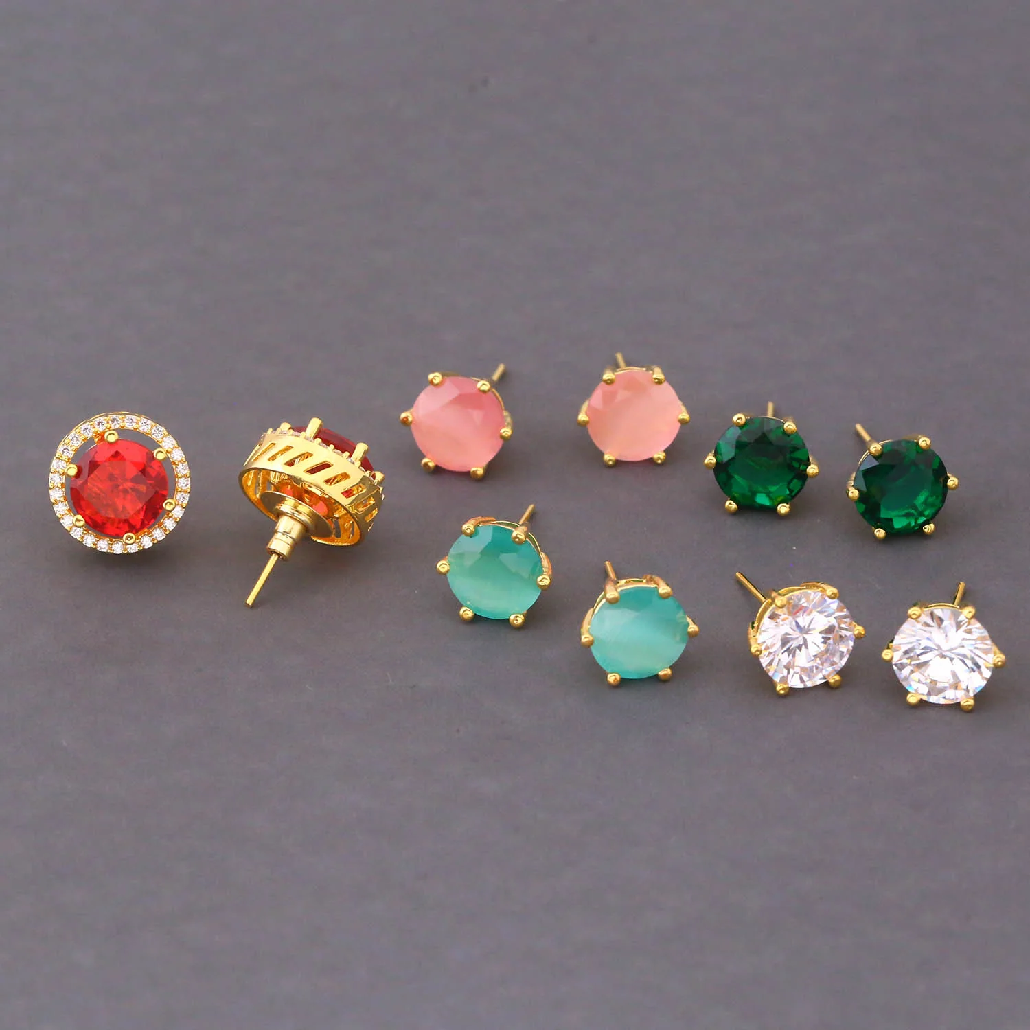 Multicolor Shiena Color Changeable Studs - Image 4