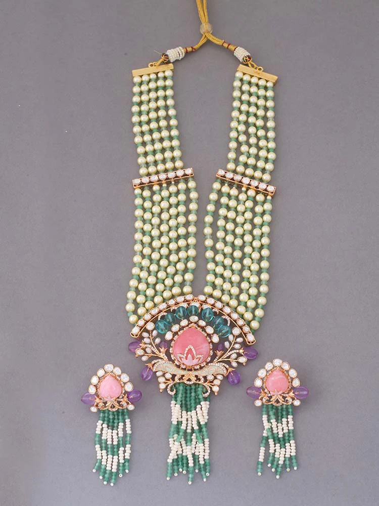 Multicolor Sofia Jewellery Set - Image 3