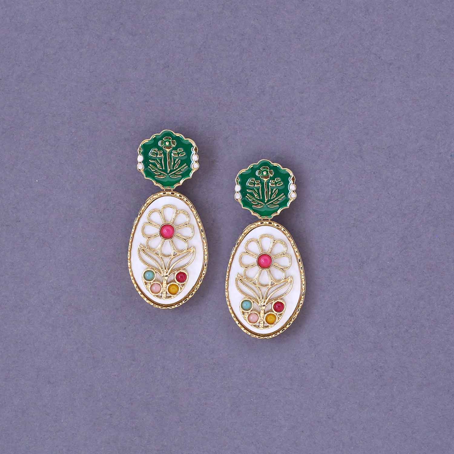 Multicolor Suvanya Danglers - Image 3
