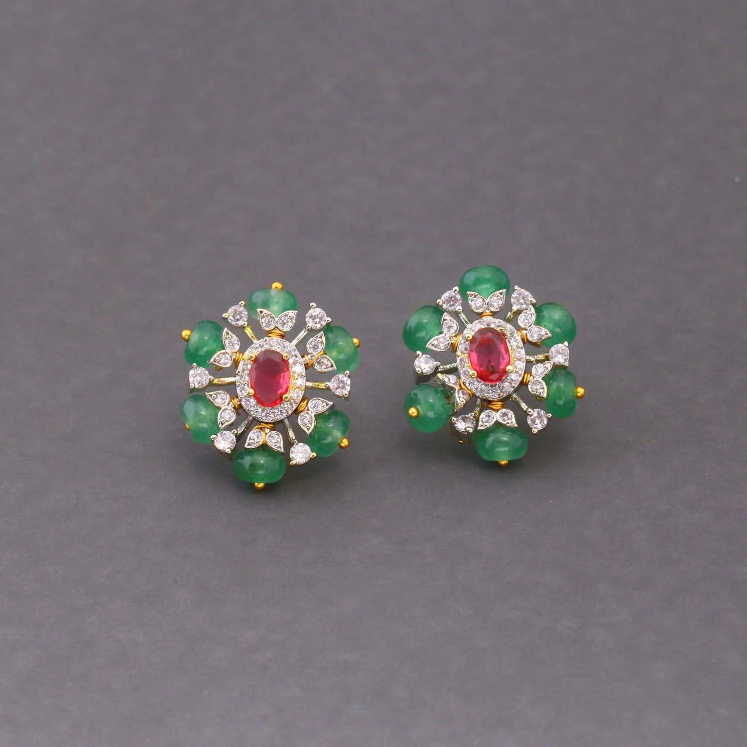 Multicolor Swindra Studs - Image 3
