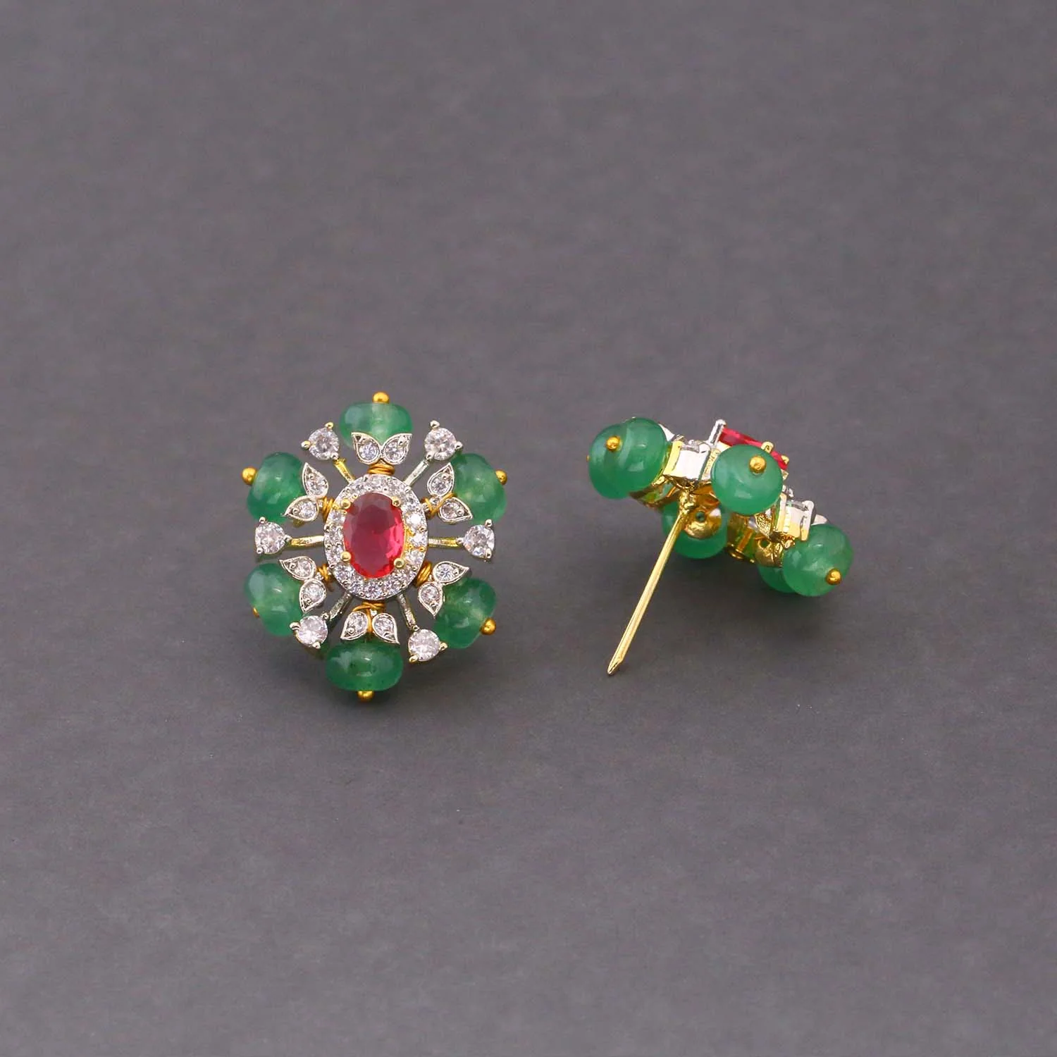 Multicolor Swindra Studs - Image 4