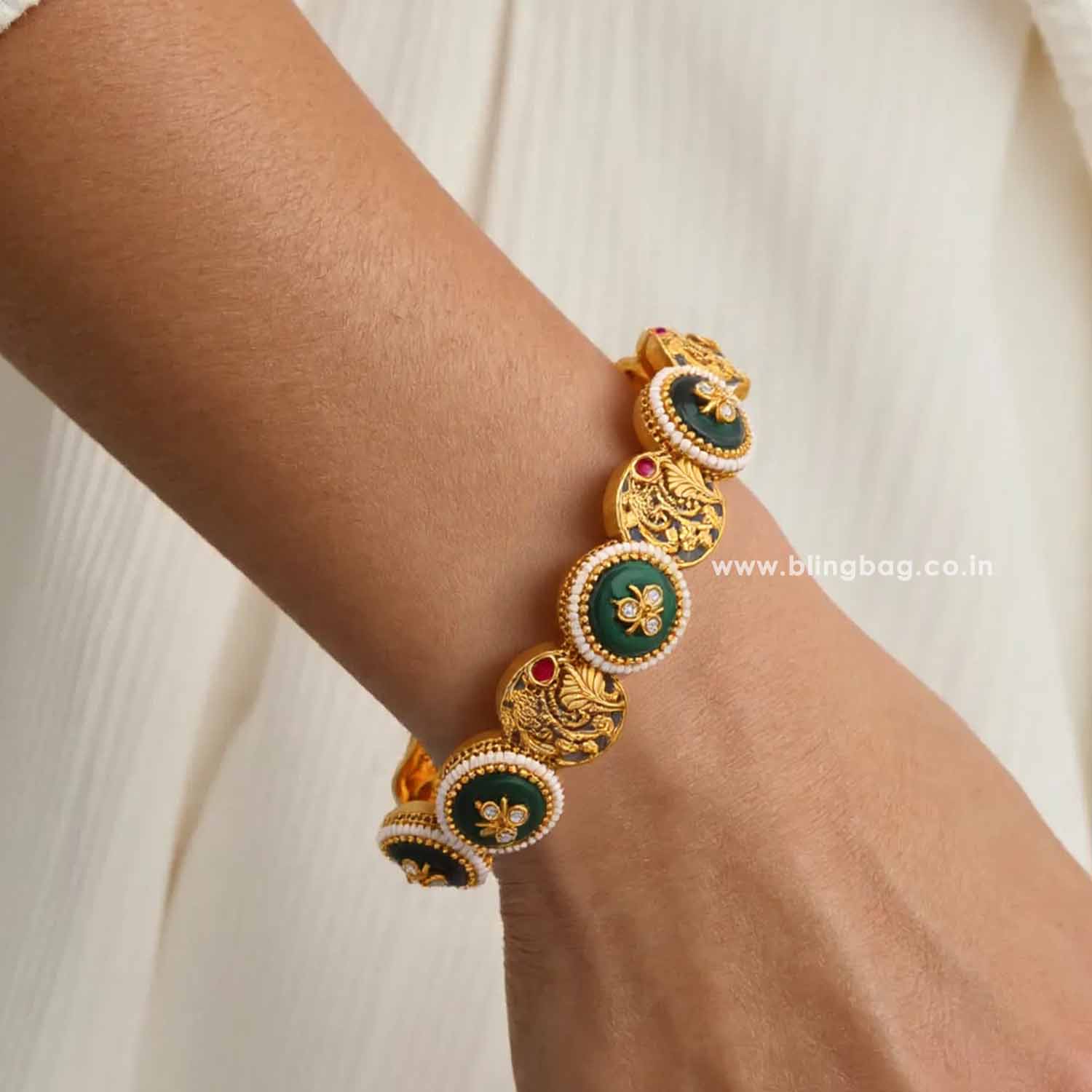 Multicolor Unnati Bangles - Image 2