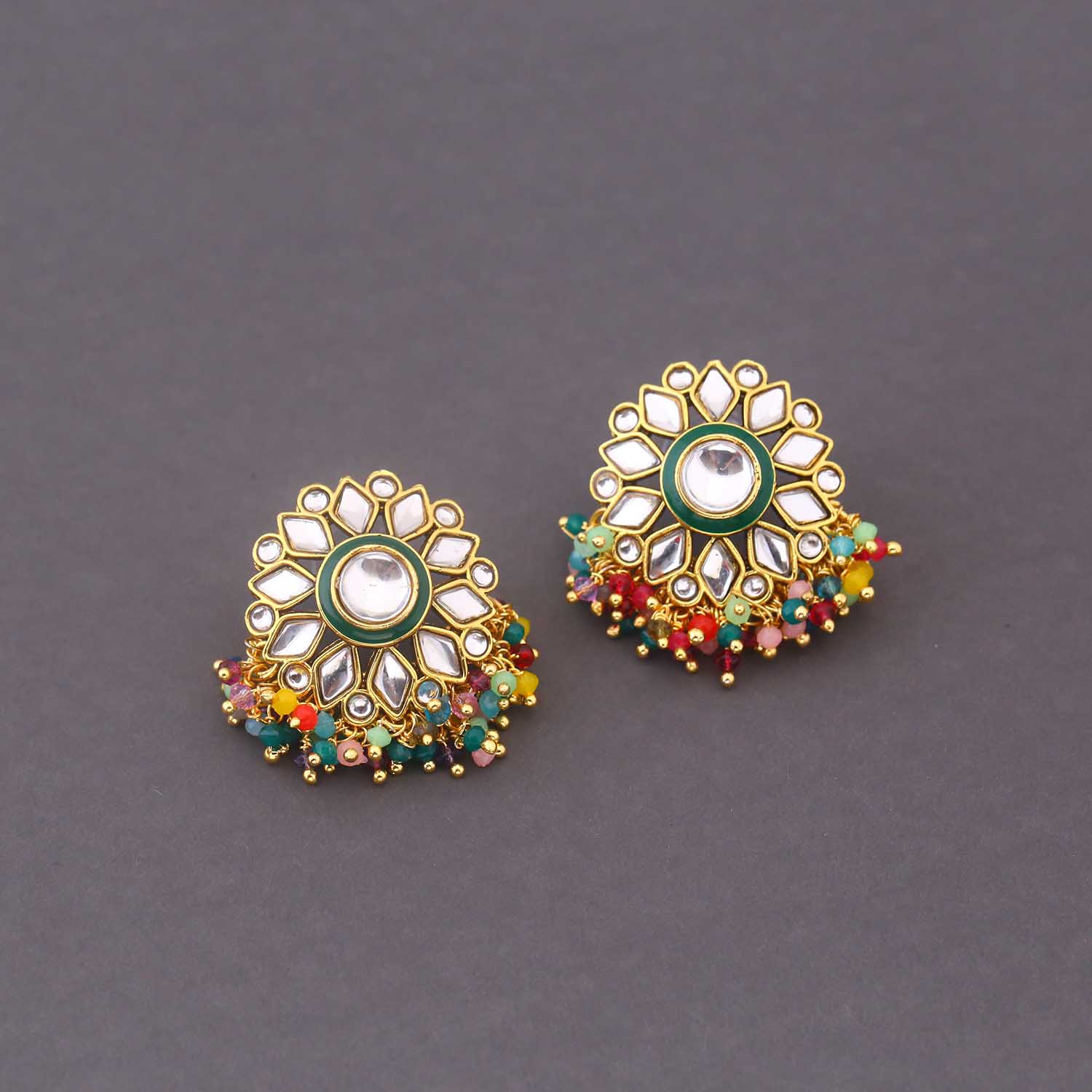 Multicolor Ushina Studs - Image 4