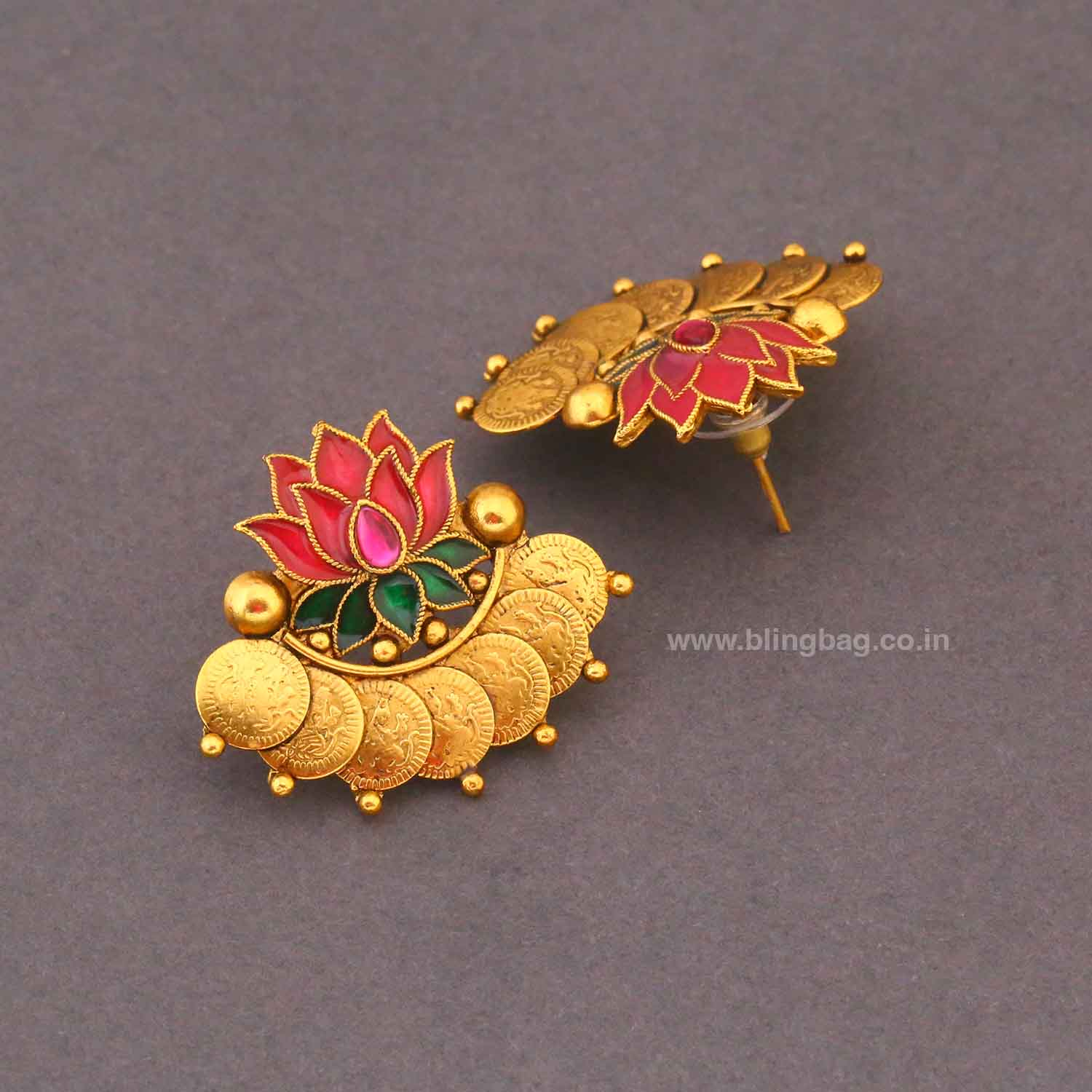 Multicolor Viana Studs - Image 3