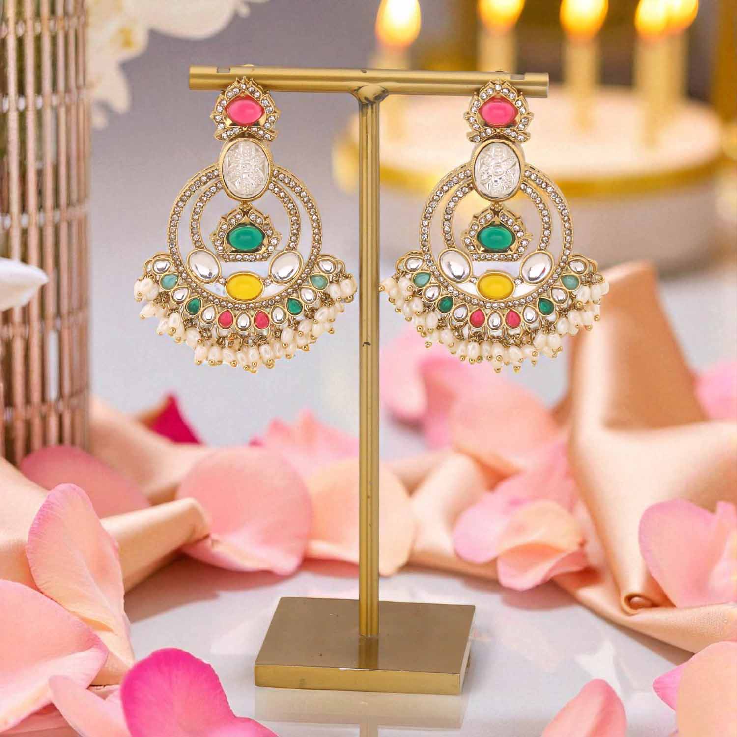 Multicolor Warisha Danglers - Image 2