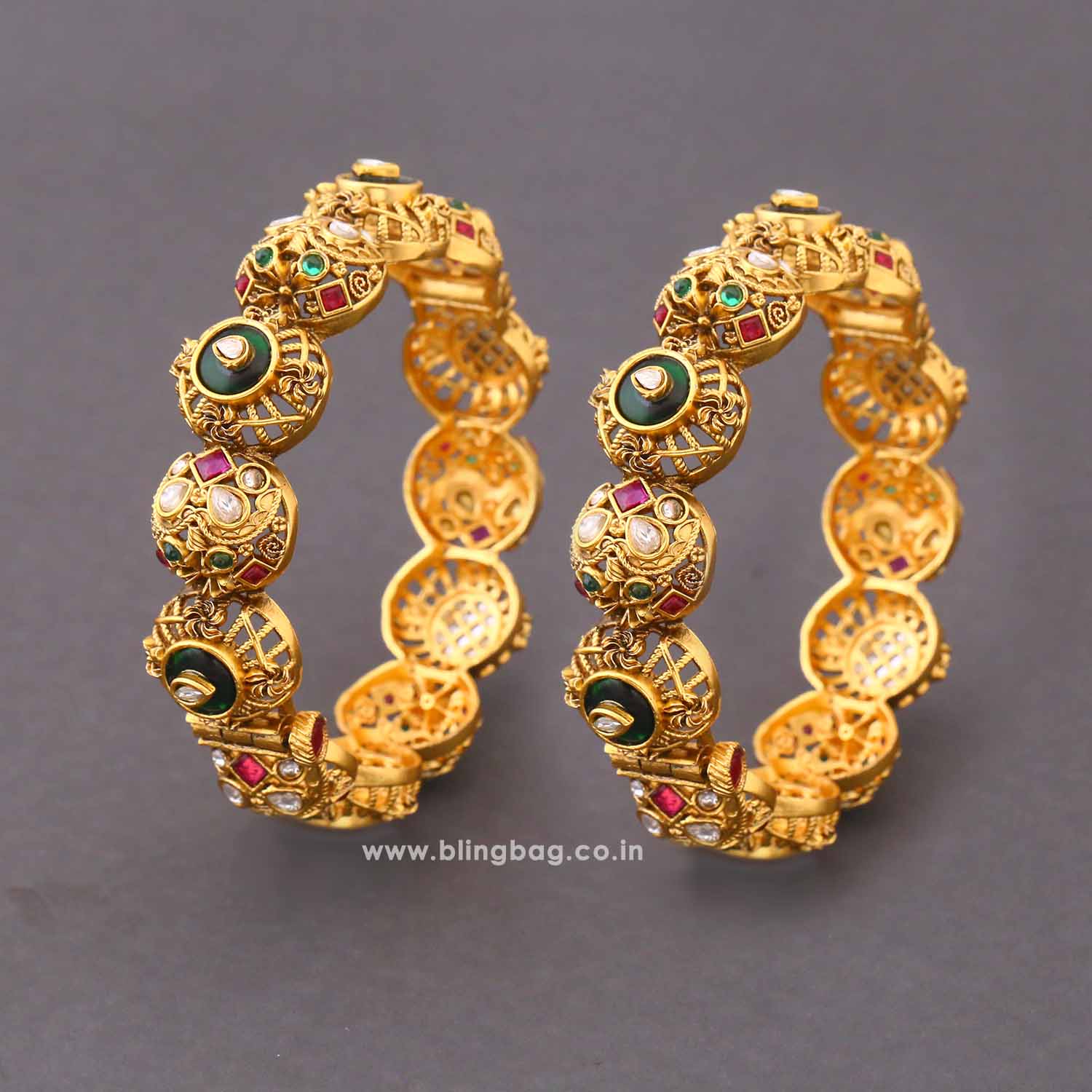 Multicolor Yeshna Bangles - Image 3