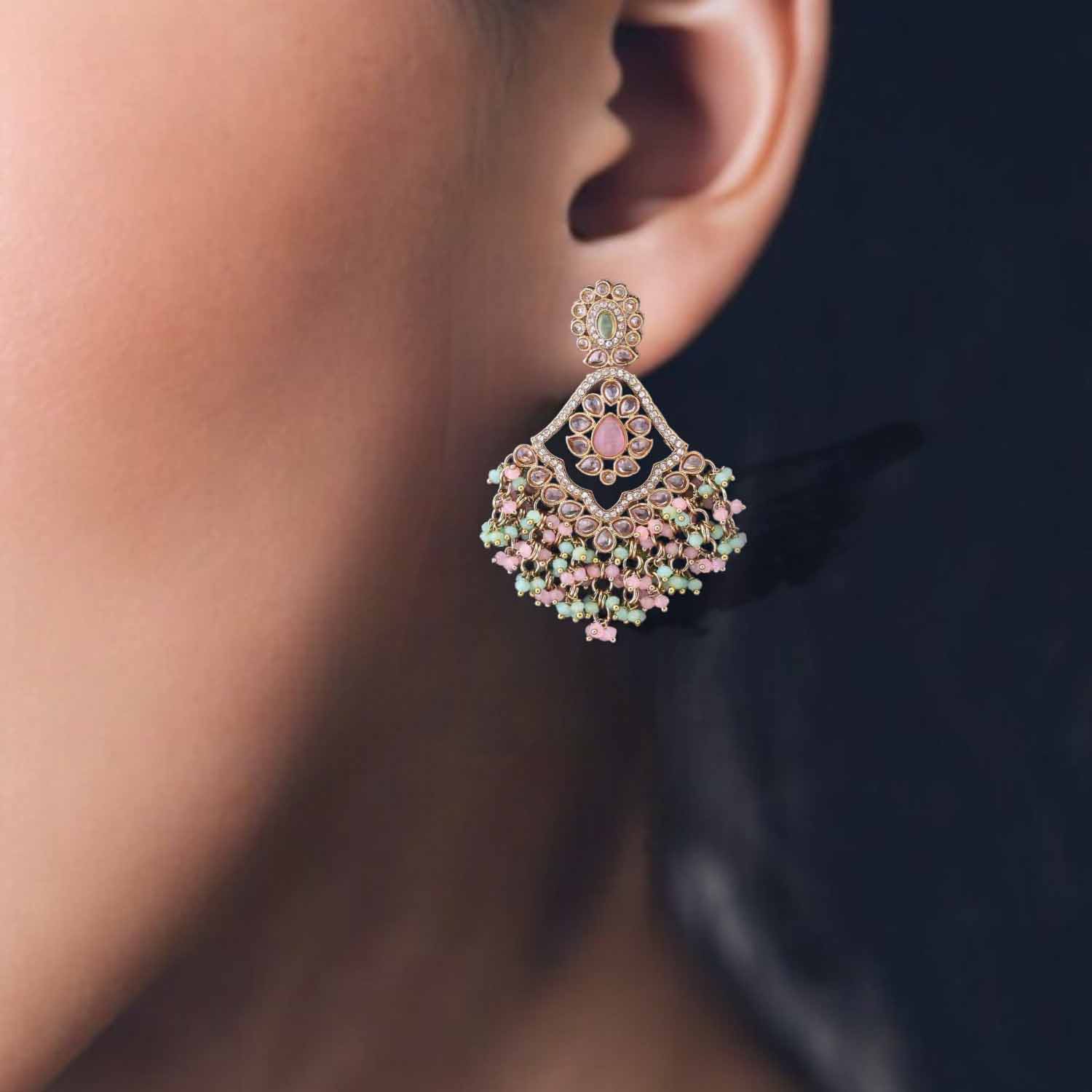 Multicolor Zarna Danglers - Image 2