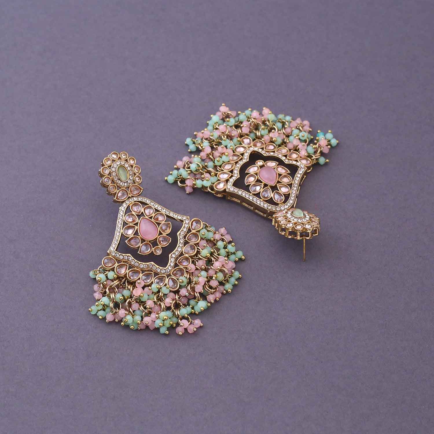 Multicolor Zarna Danglers - Image 4