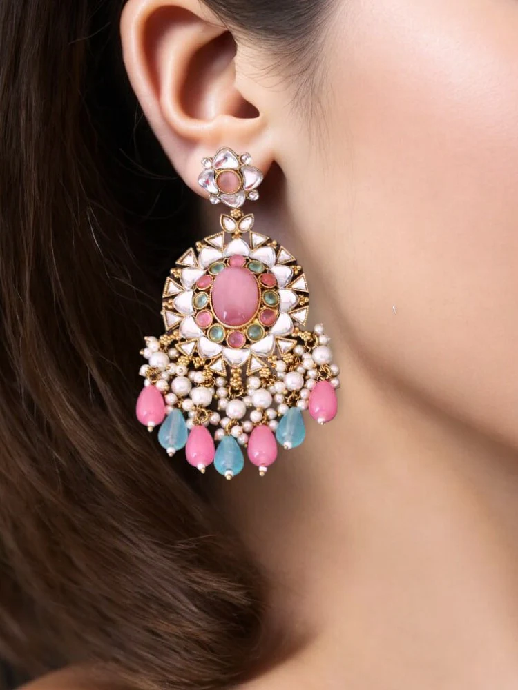 Multicolor Devanya Chandbalis - Image 2