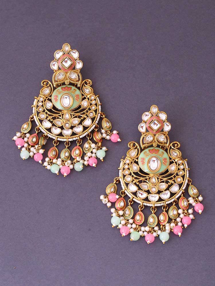 Multicolor Sunita Chandbalis - Image 3