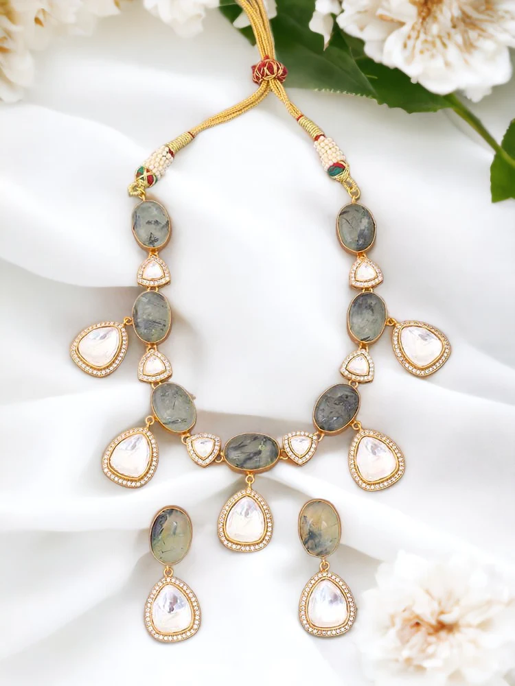 Olive Aavya Jewellery Set - Image 2