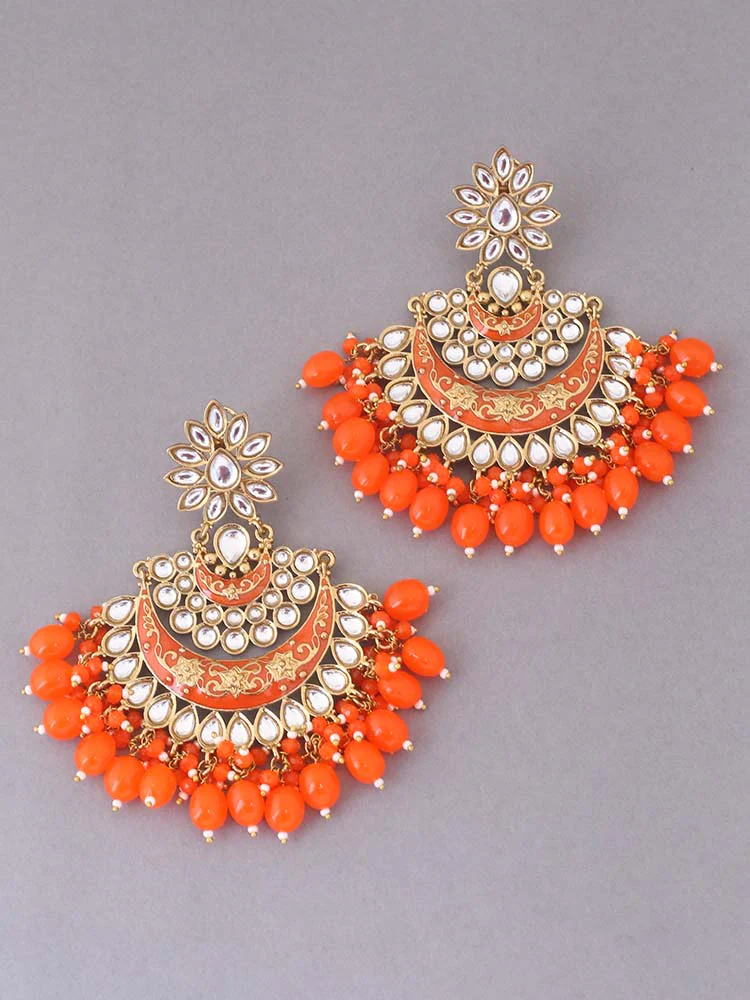 Orange Ajaya Chandbalis - Image 2