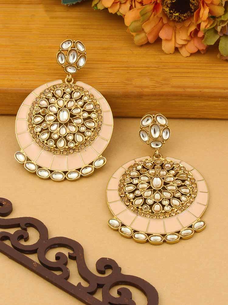 Peach Sameera Chandbalis - Image 4