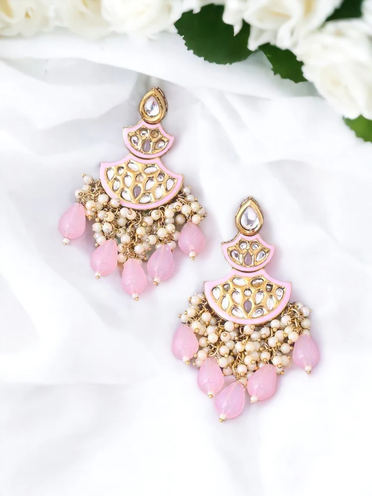 Pink Jagrati Chaandbalis - Image 2