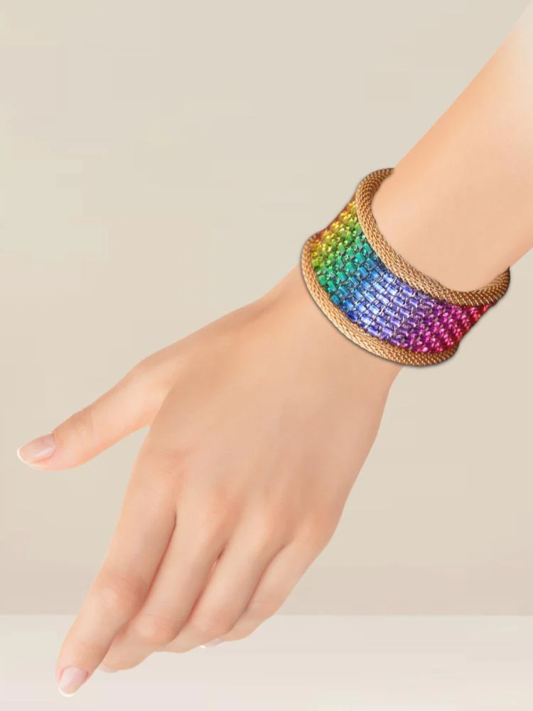 Prismatic Alpenrose Adjustable Bracelet - Image 2