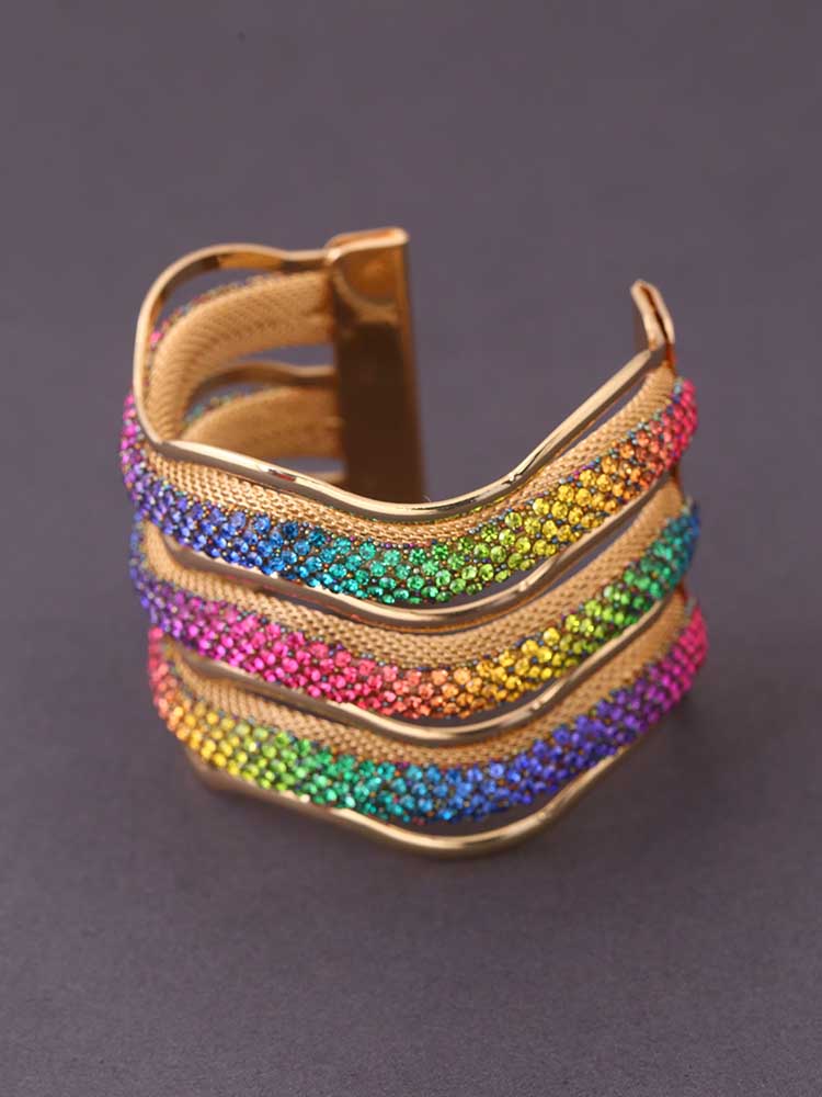 Prismatic Amaryllis Adjustable Bracelet - Image 4