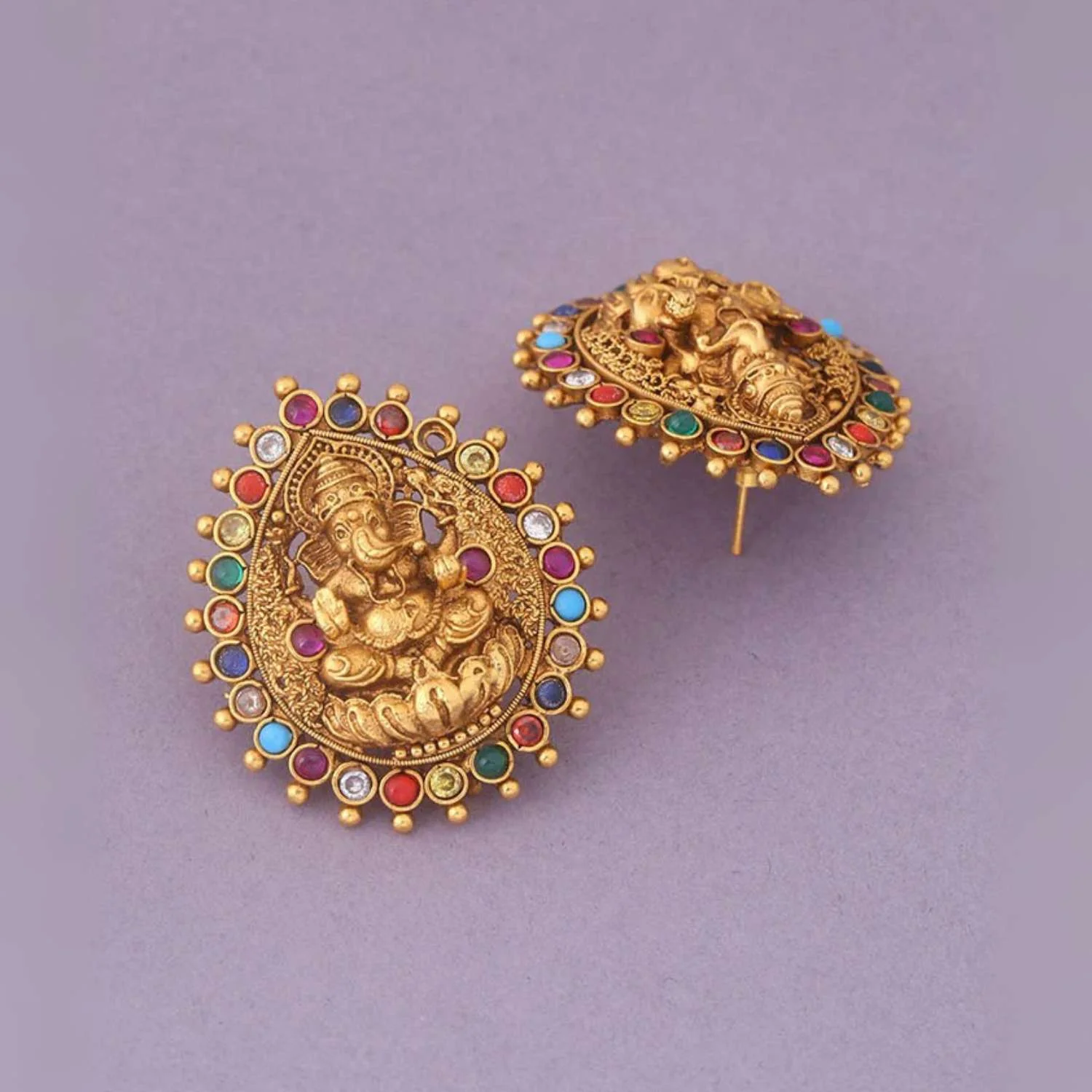 Prismatic Avighna Temple Studs - EOSS - Image 3