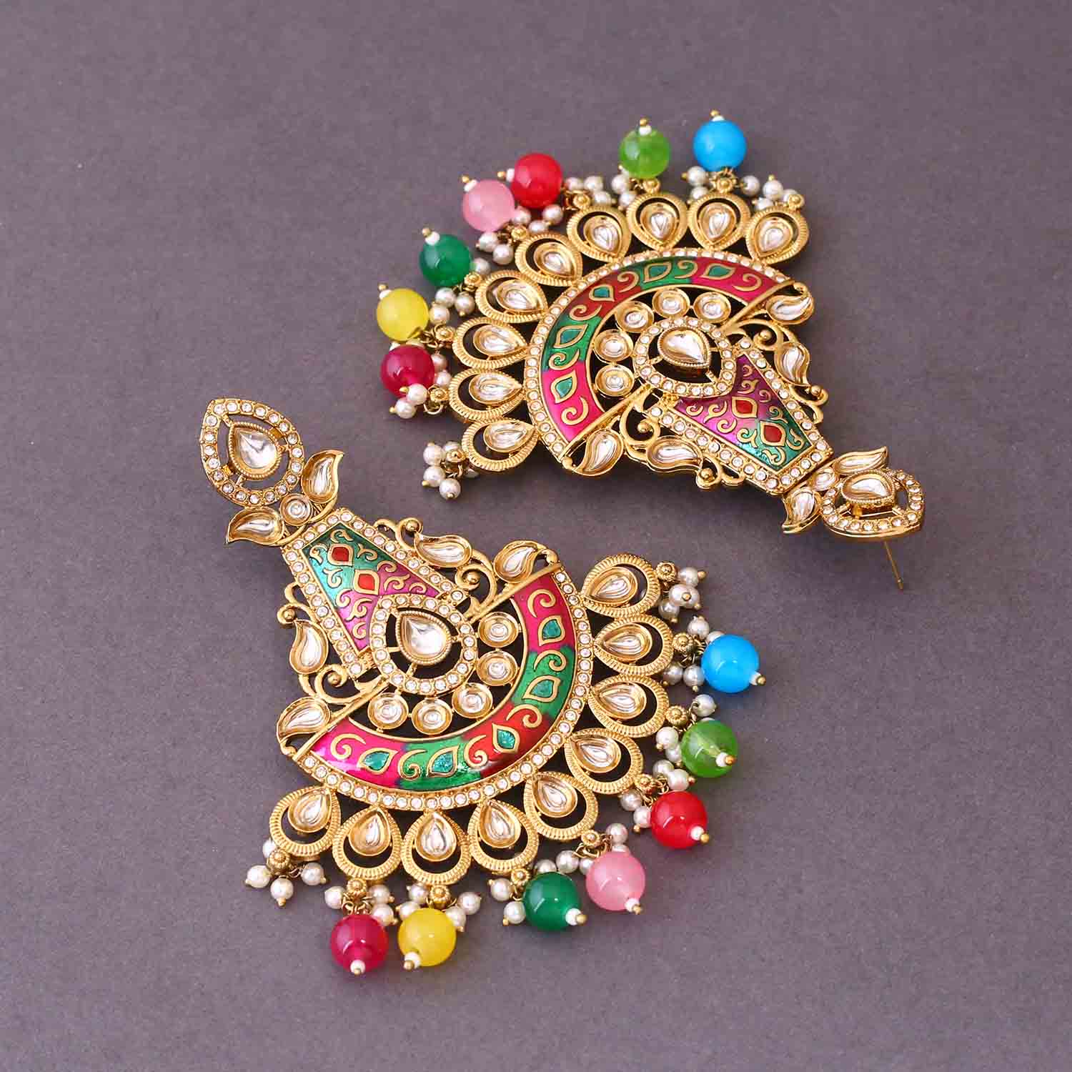 Prismatic Dhanshree Chandbalis - Image 4