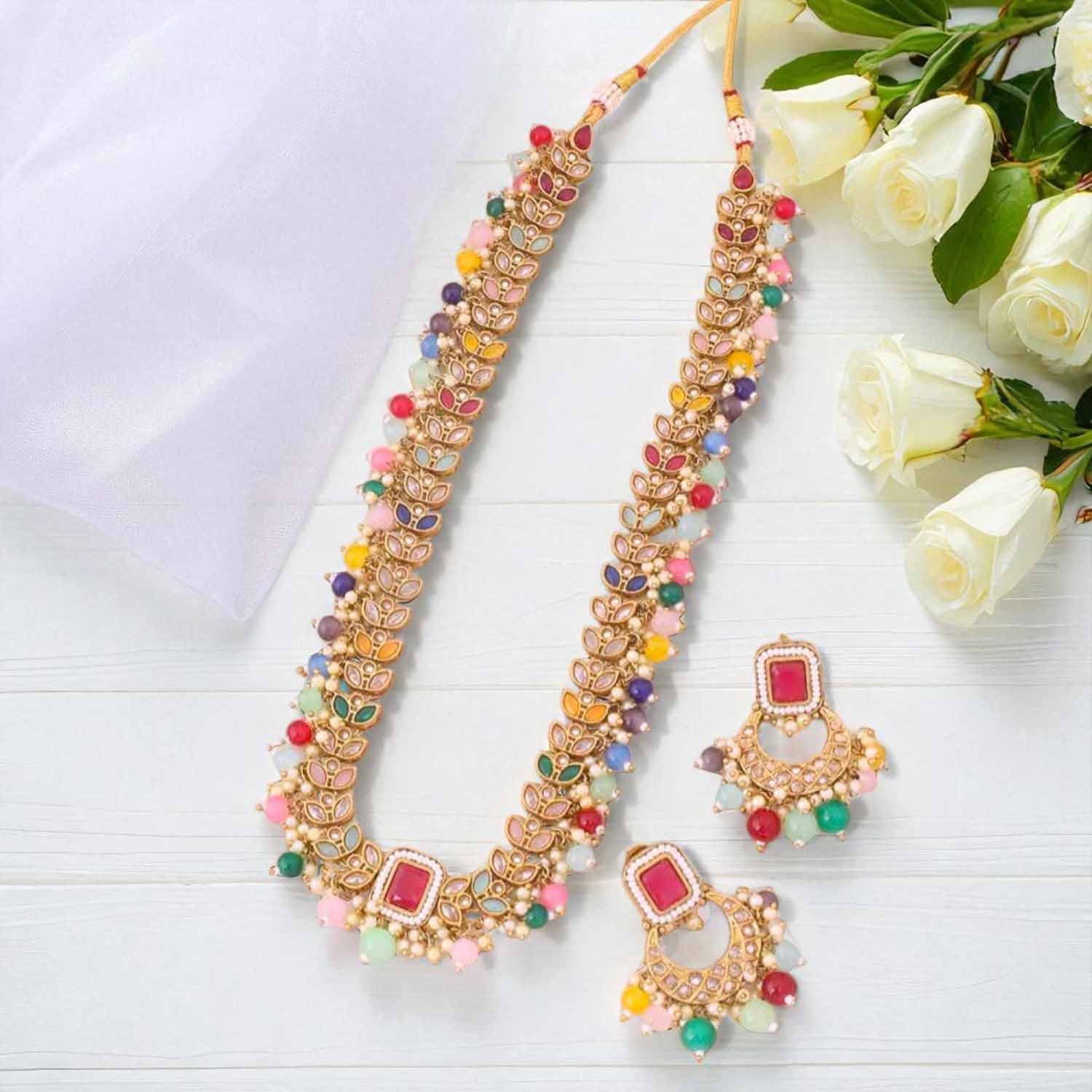 Prismatic Dyuthi Jewellery Set - Image 2