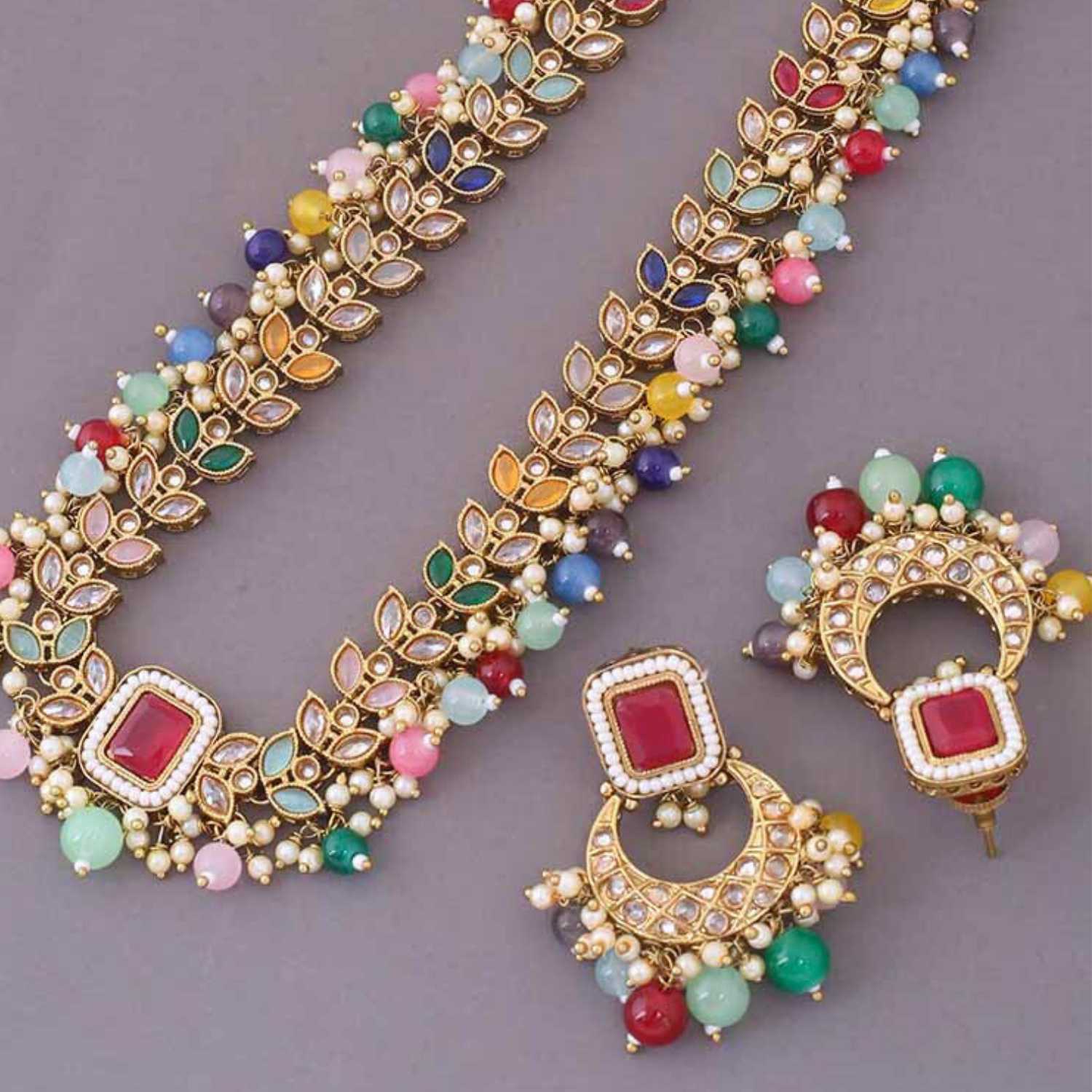 Prismatic Dyuthi Jewellery Set - Image 4