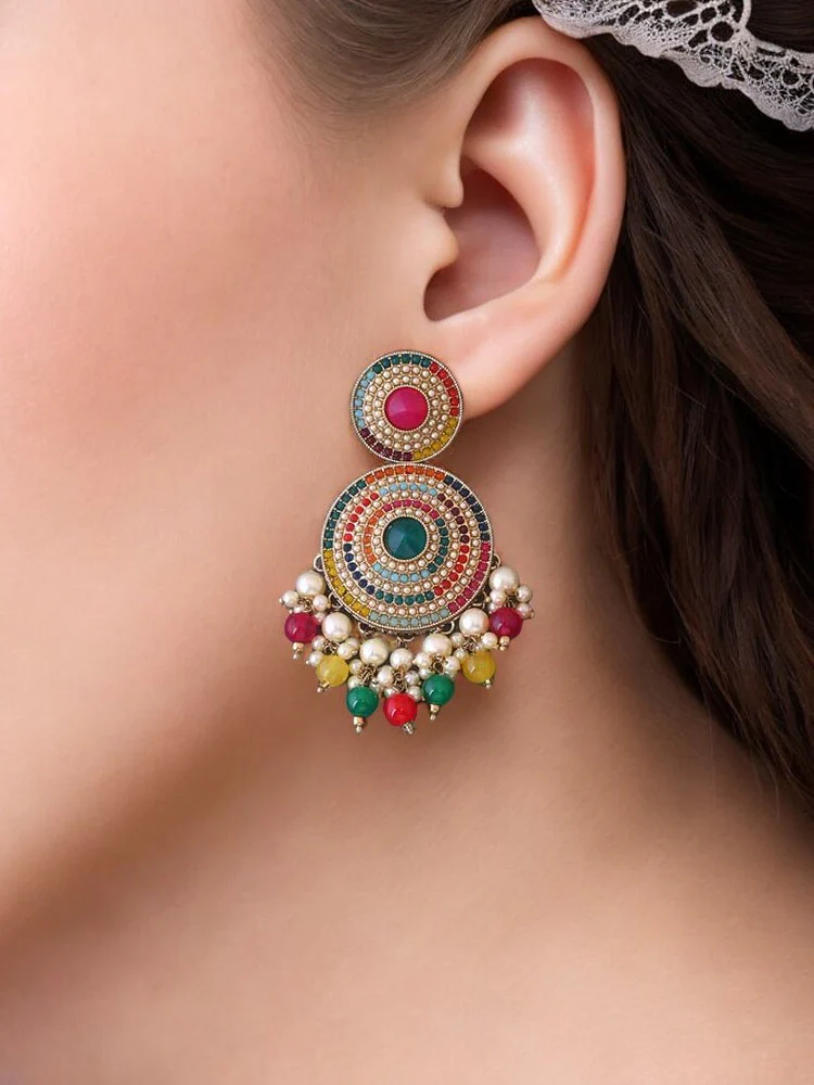 Prismatic Samruddhi Danglers - Image 2
