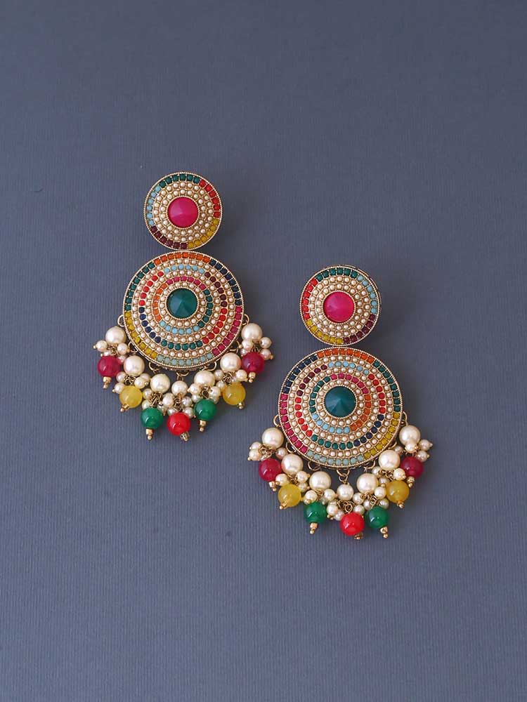 Prismatic Samruddhi Danglers - Image 3