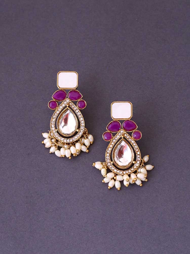 Purple Nalini Danglers - Image 3