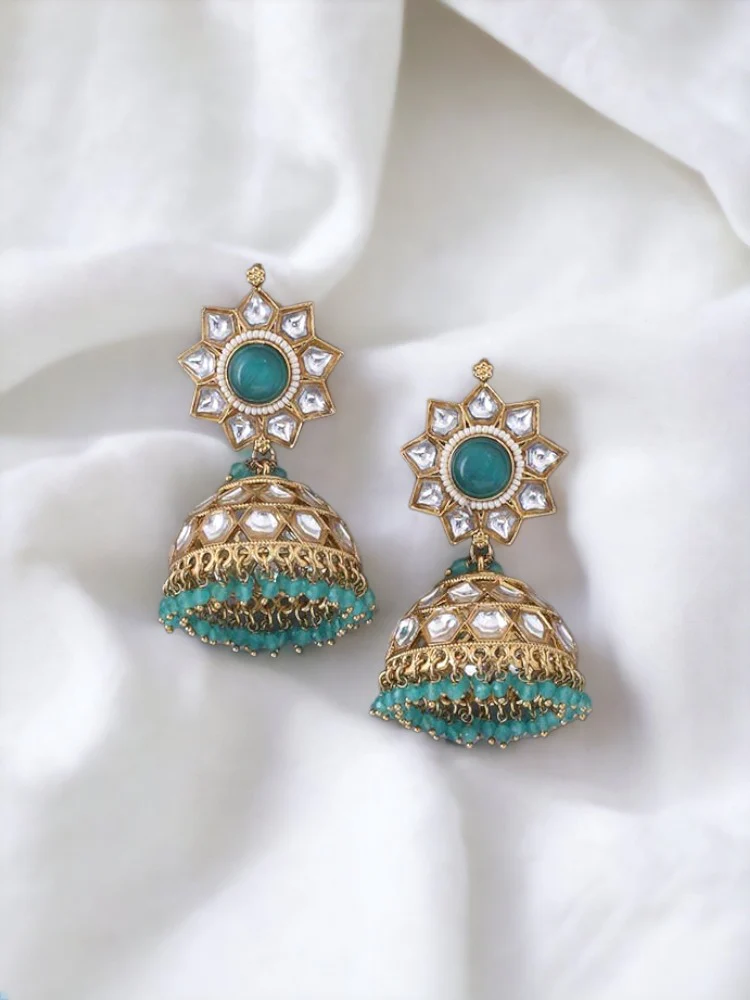Rama Visha Ethnic Jhumkis